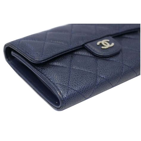 chanel caviar leather wallet price